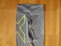 2xu mid rise compression tights W slate-lime, снимка 11