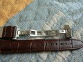  Кожена кафява каишка 20мм, снимка 3
