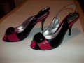 Елегантни италиански дамски обувки с понпон ,от естествена кожа /лачени/, снимка 5