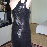 Искряща черна рокля Next, снимка 6 - Рокли - 11689952
