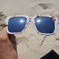 Слънчеви очила мрамор бели огледални, снимка 2 - Слънчеви и диоптрични очила - 14282287