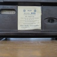 Ретро,Старо лампово радио 1936 г. PILOT  model  203, снимка 5 - Антикварни и старинни предмети - 14340206