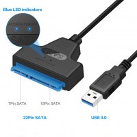 USB 3.0 SATA 3 към 2.5" External HDD/ SSD, снимка 2 - Кабели и адаптери - 24598182