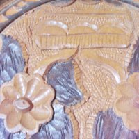 Стара дървена украса за стена 4, снимка 2 - Антикварни и старинни предмети - 23117387