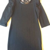 Черна рокля размер S, снимка 2 - Рокли - 20503279