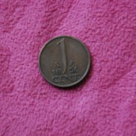 1 цент холандия 1954, снимка 2 - Нумизматика и бонистика - 18094904