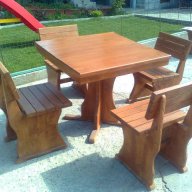Дървени пейки, столове и маси НАЛИЧНИ, снимка 7 - Столове - 17662211