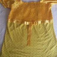 Жълта блузка, размер М, снимка 2 - Корсети, бюстиета, топове - 18380329