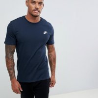 Nike T-Shirt Navy Futura - страхотна мъжка тениска, снимка 1 - Тениски - 25823196