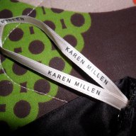сет 100 % Karen Millen оригинална пола с камъни 100 % silk + топ Karen Millen, снимка 5 - Поли - 11549648