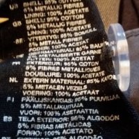 Дам.пола-"H&M"-/памук+метал.нишки/-тъм.сива+св.сиво. Закупена от Италия., снимка 9 - Поли - 21937966
