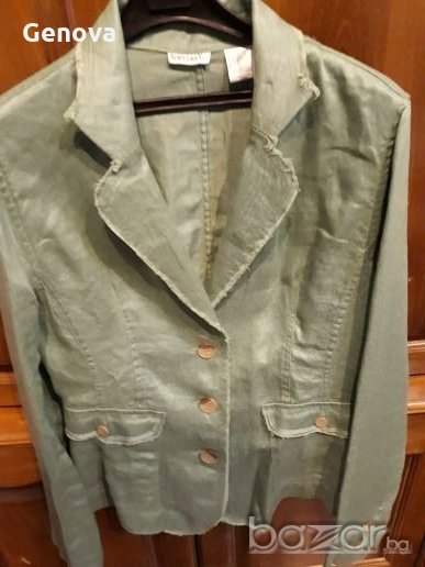 Ленено вталено сако, снимка 1