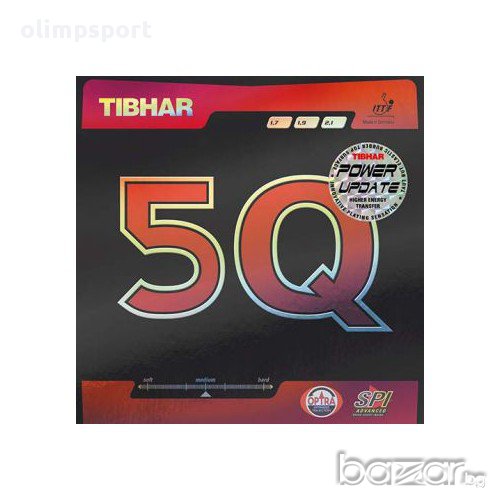гуми за тенис на маса Tibhar 5 Q  Powerupdate  нови, снимка 1