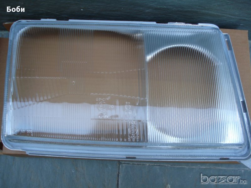 стъкло за фар за мерцедес124 до 90г. с рамка, снимка 1