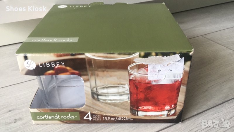 4 бр. комплект чаши Libbey Cortlandt Rock's, снимка 1