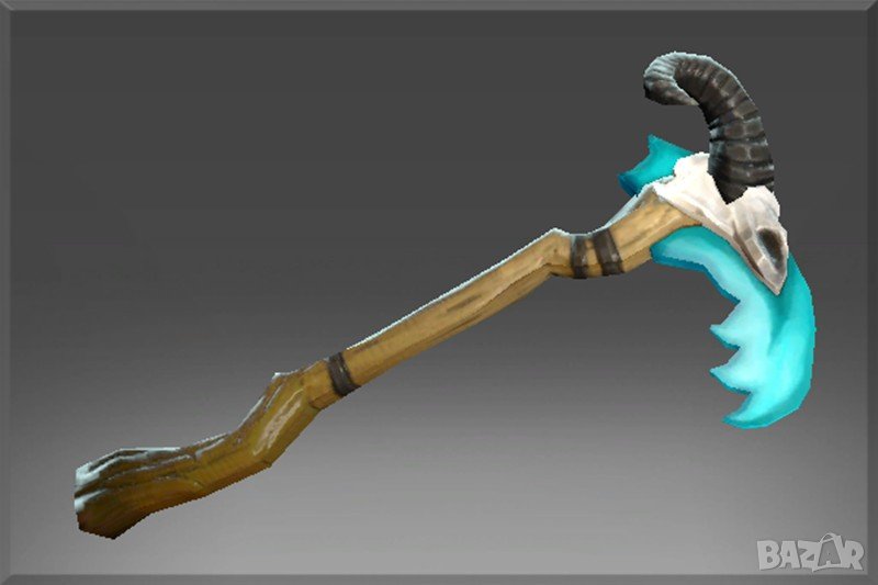 🪄⚕️DOTA 2 Guinsoo wizard Staff- Scythe of Vyse - Стаф на Натуралс Профет ключодържател, снимка 1