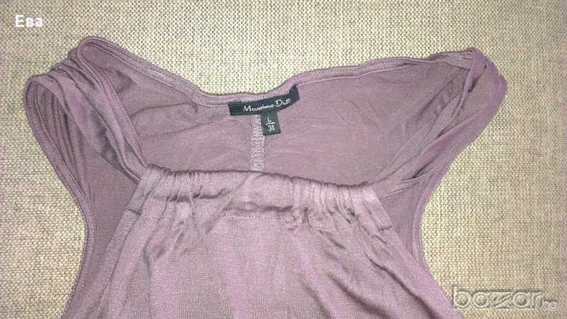Красиво потниче от копринено жарсе Massimo Dutti, размер L, снимка 1