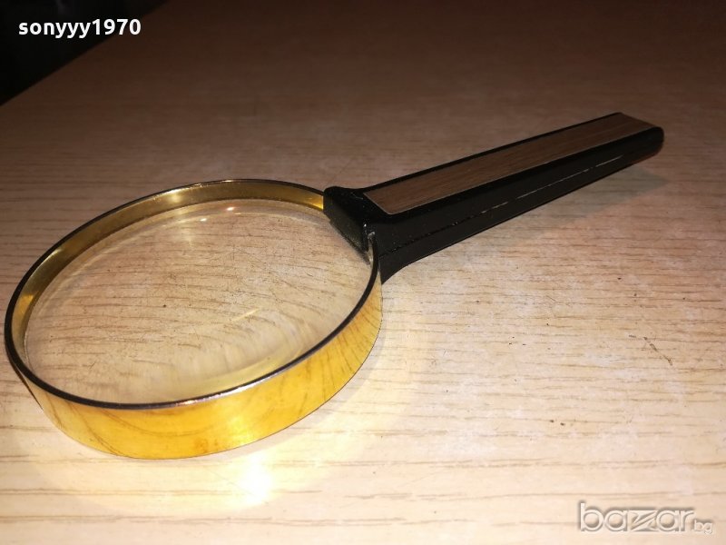 поръчана-germany-2.5x egchenbach GOLD-профи бижутерска лупа-внос швеицария, снимка 1