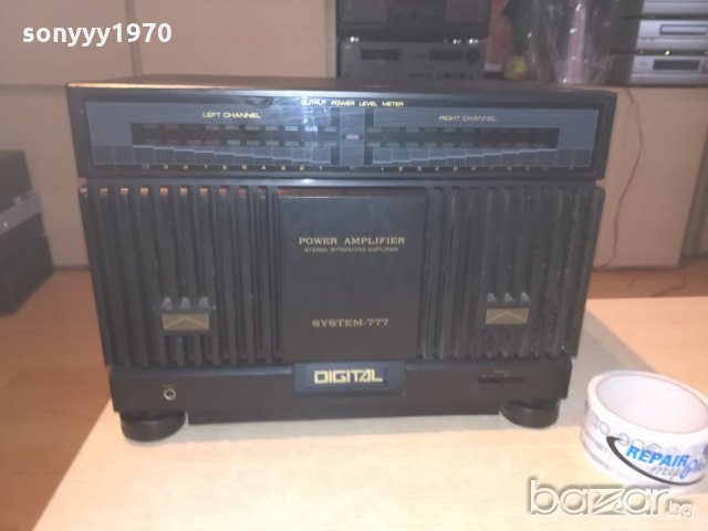 power amplifier system 777-внос швеицария, снимка 2 - Ресийвъри, усилватели, смесителни пултове - 21454703