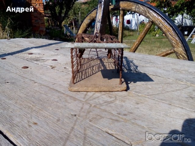 Старинен капан за мишки, снимка 5 - Антикварни и старинни предмети - 16485198