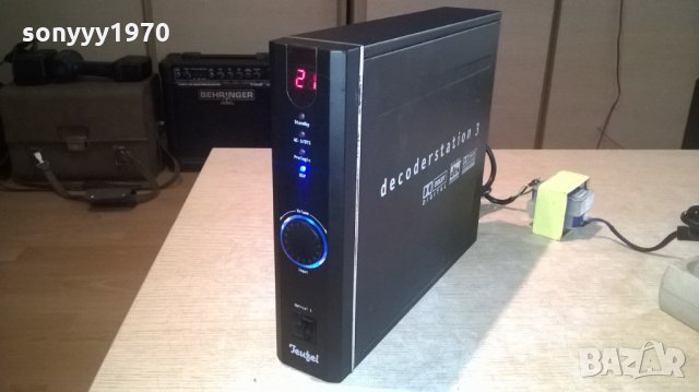 teufel decoderstation 3 germany+захранване-внос швеция, снимка 10 - Ресийвъри, усилватели, смесителни пултове - 25454441