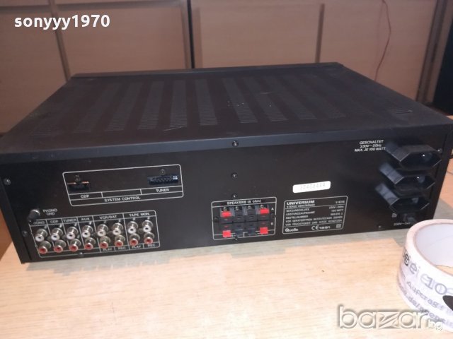 universum stereo amplifier-внос швеицария, снимка 13 - Ресийвъри, усилватели, смесителни пултове - 21465188