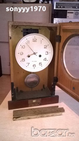АНТИК-Руски ретро часовник-за ремонт за колекция-47х30х15см, снимка 11 - Антикварни и старинни предмети - 17791595