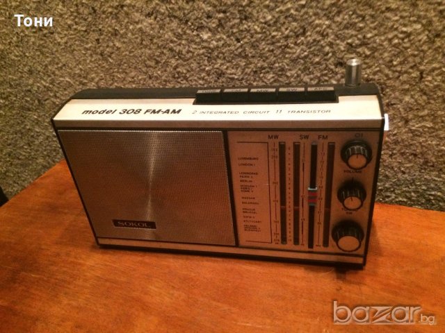 Радио ''SOKOL-308'', снимка 6 - Радиокасетофони, транзистори - 19182498