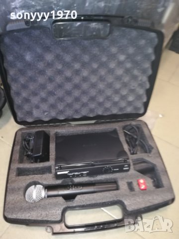 shure sm58-САМО ПРИЕМНИК С КУФАР, снимка 11 - Микрофони - 22553266