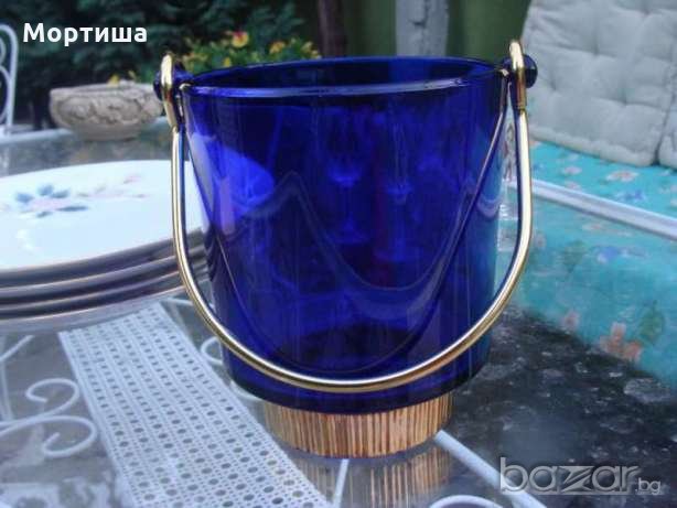 Ледарка бохемия НАМАЛЕНА , снимка 2 - Прибори за хранене, готвене и сервиране - 19061432