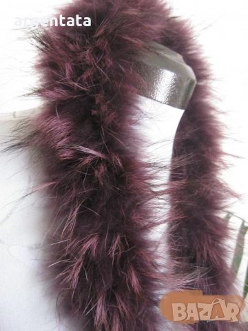 Нова лента за качулка от естествена кожа на касакадна лисица, снимка 3 - Палта, манта - 23831711