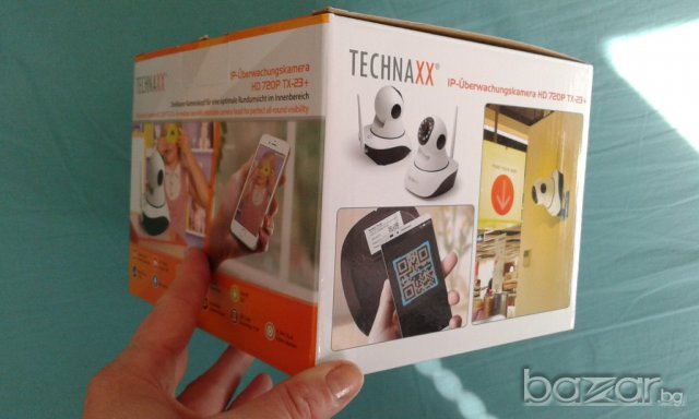 Охранителна камера TECHNAXX IP 720P закрит (TX-23 +), 1,3MP - нови!, снимка 6 - Камери - 17746401