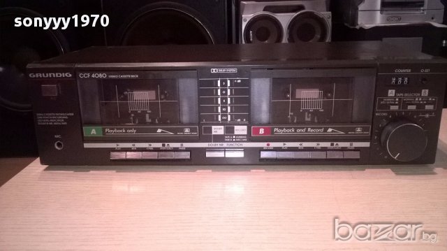 Grundig ccf 4080 deck 13v-внос швеицария, снимка 5 - Ресийвъри, усилватели, смесителни пултове - 15152931