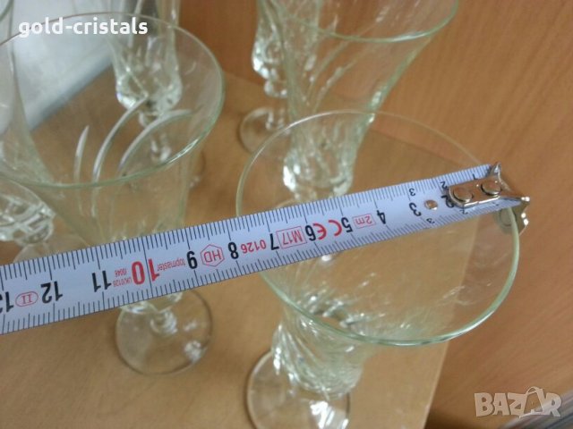 кристални чаши , снимка 7 - Антикварни и старинни предмети - 24963943