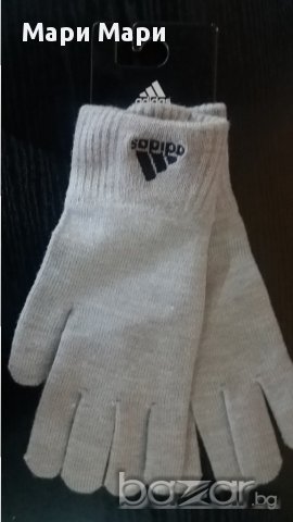 Adidas f 50 ръкавици, сиви класически, снимка 10 - Шапки - 16298336