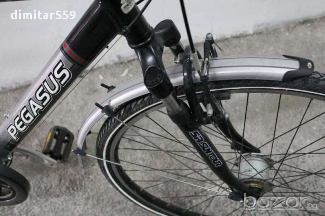 Велосипед лек алуминиев монтаж 28 Pegasus Solero Alu Light, снимка 7 - Велосипеди - 15446460