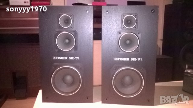 fisher hifi model ste-171/3way/2x70w/8ohm-внос швеицария