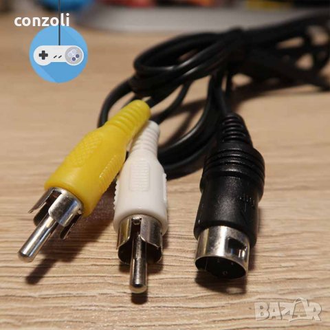 Видео кабел за Sega Mega Drive AV Cable, снимка 4 - Аксесоари - 23850365