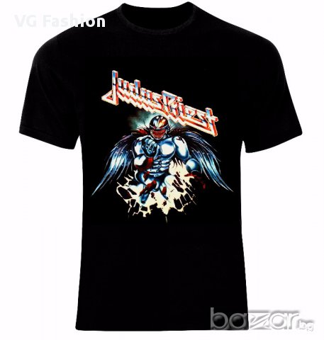 Judas Priest Metal Rock Тениска Мъжка/Дамска S до 2XL в Тениски в гр.  Пещера - ID14096342 — Bazar.bg