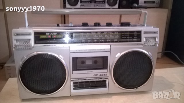 sharp gf-4949zs-ретро колекция, снимка 3 - Радиокасетофони, транзистори - 25150235
