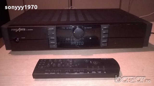 finearts by grundig-Fine Arts HiFi Stereo RDS Receiver R12-внос швеицария, снимка 2 - Ресийвъри, усилватели, смесителни пултове - 19066036