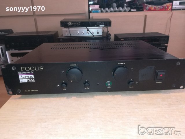 focus ma-50 amplifier-made in uk-внос англия, снимка 1 - Ресийвъри, усилватели, смесителни пултове - 20761306