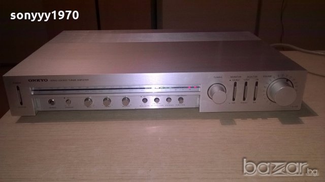 onkyo tx-20 tuner amplifier-made in japan-внос швеицария, снимка 7 - Ресийвъри, усилватели, смесителни пултове - 18713161