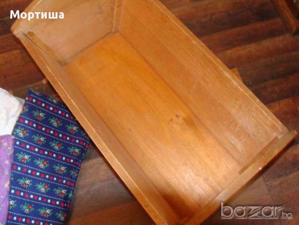  vintage дървено легло люлка за кукли , снимка 3 - Колекции - 17258843