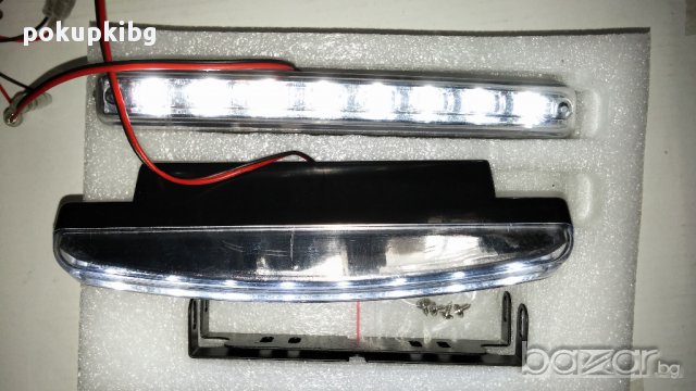 E4 Сертификат 2 x 8 Led лед Drl Дневни Светлини, Размери: 16см x 2см/led Drl Daytime, снимка 18 - Аксесоари и консумативи - 8699729