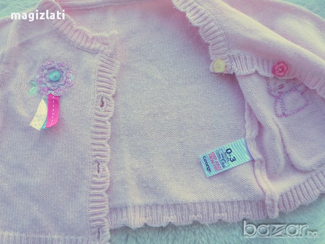 Лот жилетки Next и George 0-3 месеца , снимка 8 - Комплекти за бебе - 16913387