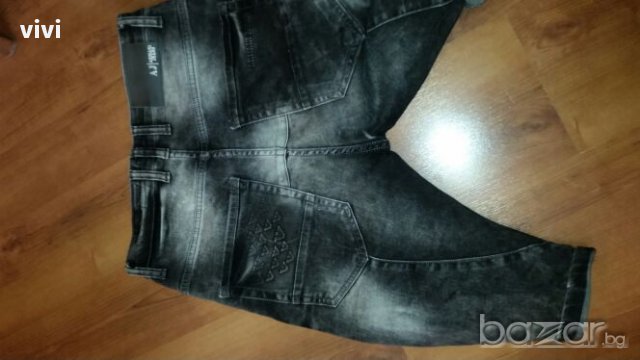  Armani jeans дънки бойфренд!, снимка 4 - Дънки - 14721229