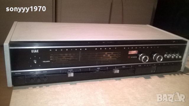 &Elac 2300t receiver-made in west germany-внос швеицария
