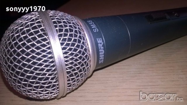 shure  sm58-микрофон-внос швеицария, снимка 7 - Микрофони - 19287877