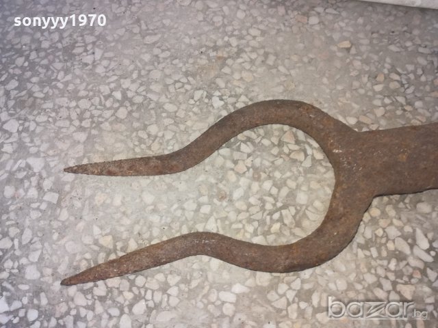 антика-старо и автентично-30х18см-кован метал, снимка 4 - Колекции - 21002604